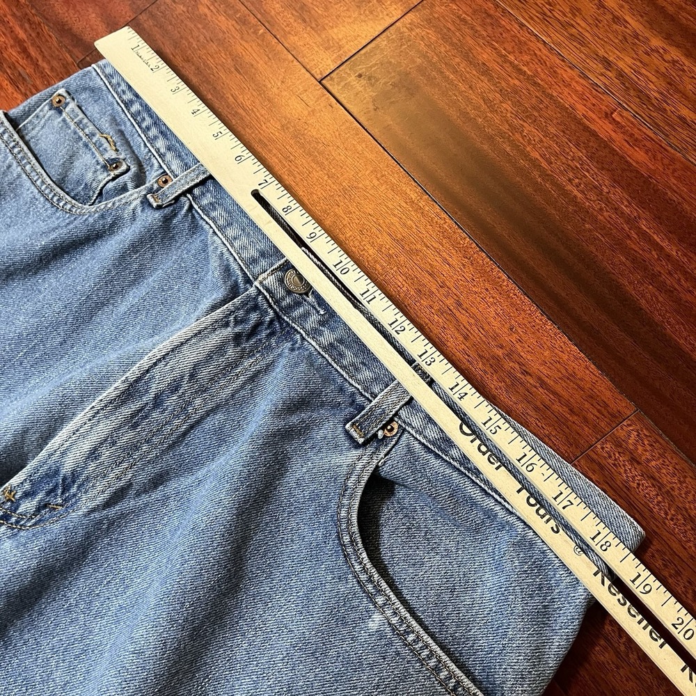 Vintage Levis Jeans Mens 38x32 (37x31) Blue Light Wash Comfort Fit Y2K READ - Picture 10 of 13